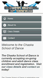 Mobile Screenshot of chaskaschoolofdance.com